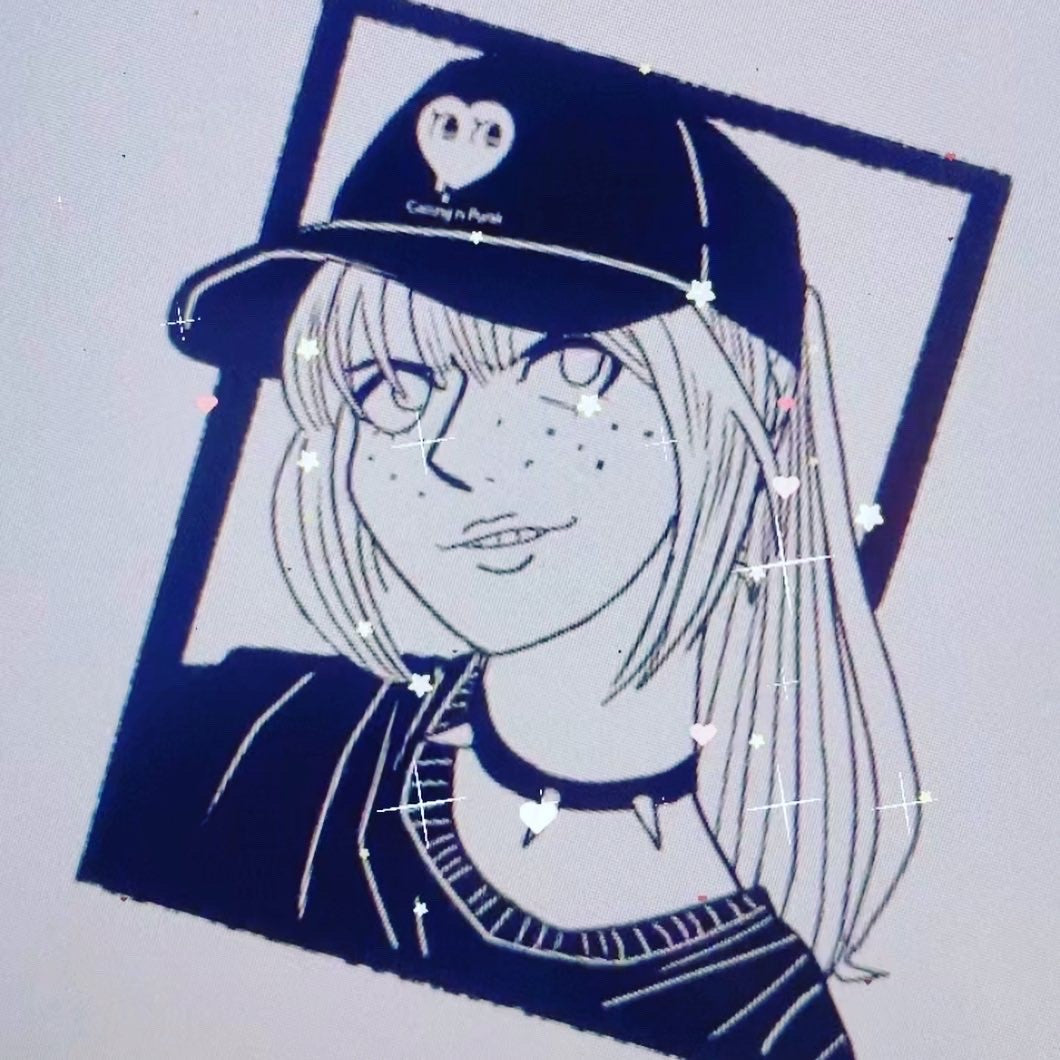 Caring is Punk! Heart Hat