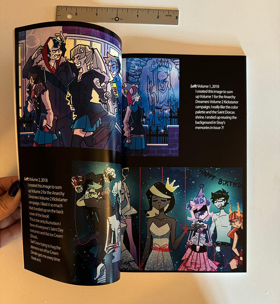 Melty Color Psychology: The Art and Development of Anarchy Dreamers